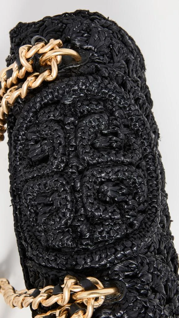 商品Tory Burch|Tory Burch Fleming 草编小号多种背法单肩包,价格¥1765,第5张图片详细描述