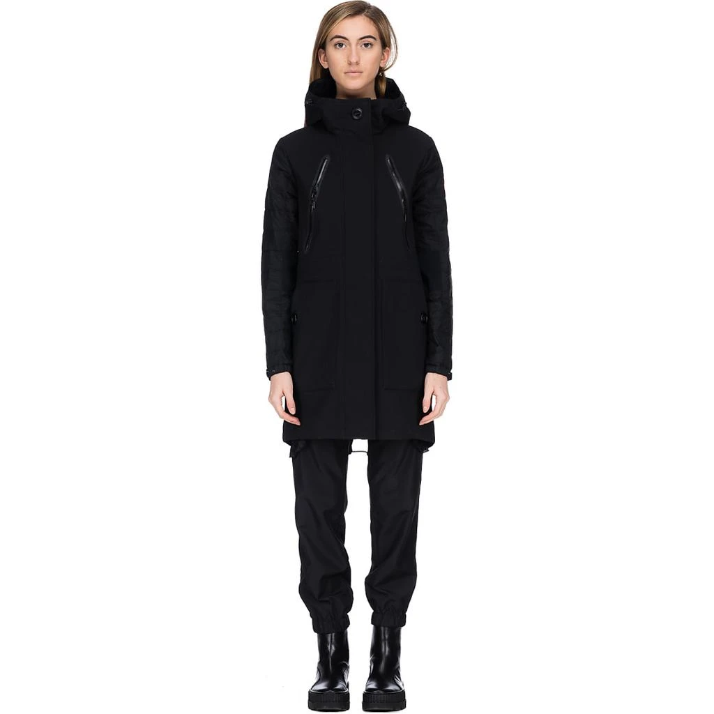 商品Canada Goose|Sabine Coat - Black/Black,价格¥4216,第1张图片