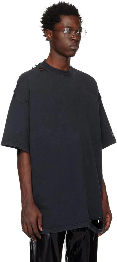 商品Balenciaga|Black 3B Repaired T-Shirt,价格¥7954,第2张图片详细描述
