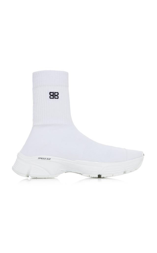 Balenciaga - Women's Speed 3.0 Knit Sneakers - White - IT 37 - Moda Operandi商品第1张图片规格展示