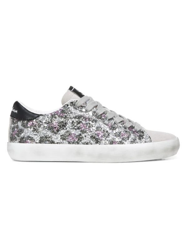 商品Sam Edelman|Girl's Sparkling Leopard Sneakers,价格¥191,第3张图片详细描述