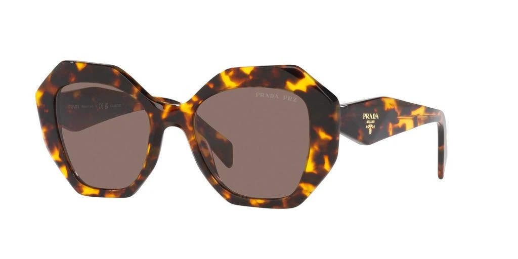 商品Prada|Prada Eyewear	Geometric-Frame Sunglasses,价格¥2226,第2张图片详细描述