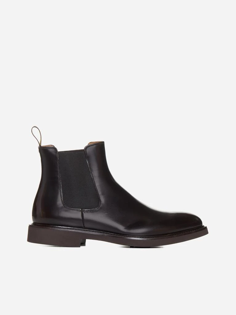 商品DOUCAL'S|Leather Chelsea boots,价格¥3285,第1张图片