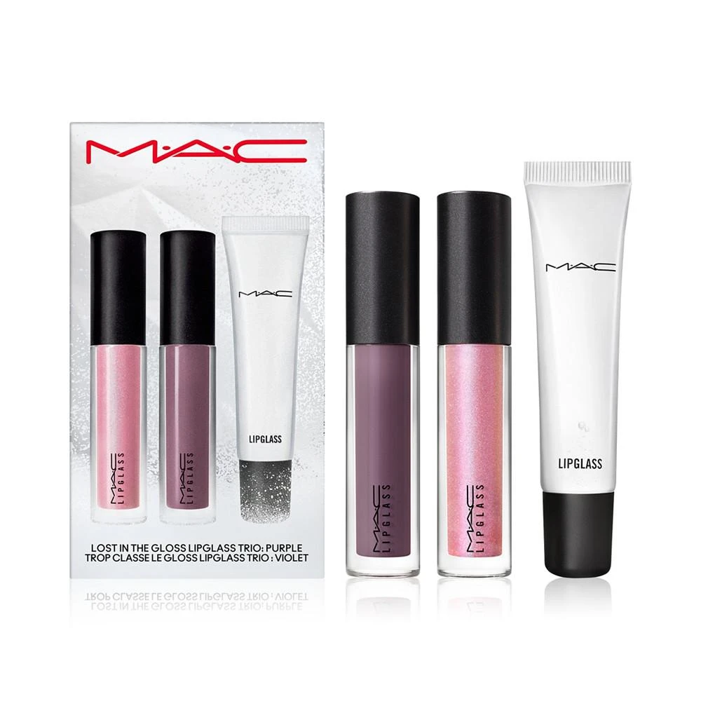 商品MAC|3-Pc. Lost In The Gloss Lipglass Set,价格¥193,第1张图片