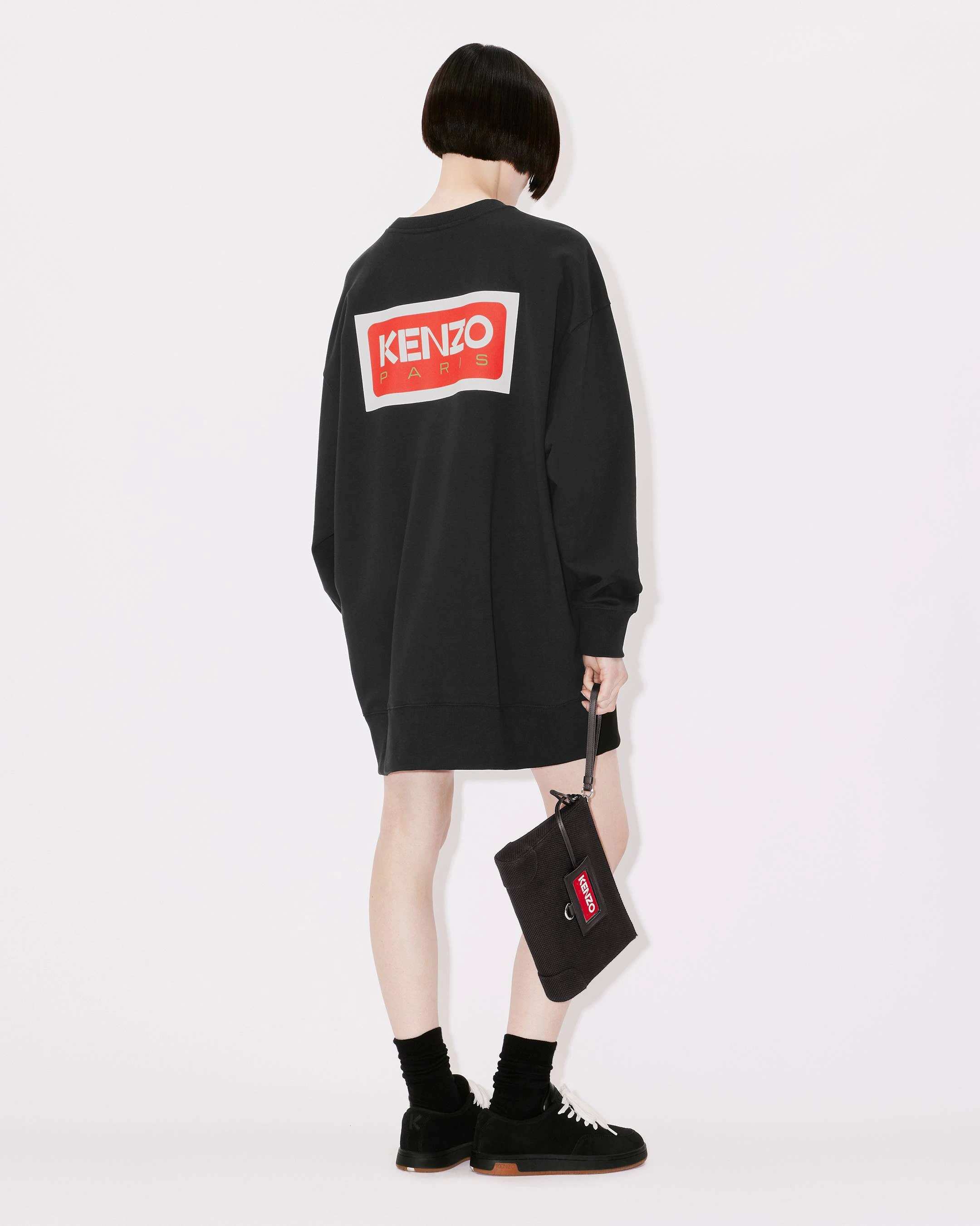 商品【商品预售7天】 Kenzo|Kenzo 女士半身裙 FD62RO7424MF99J 黑色,价格¥1285,第5张图片详细描述