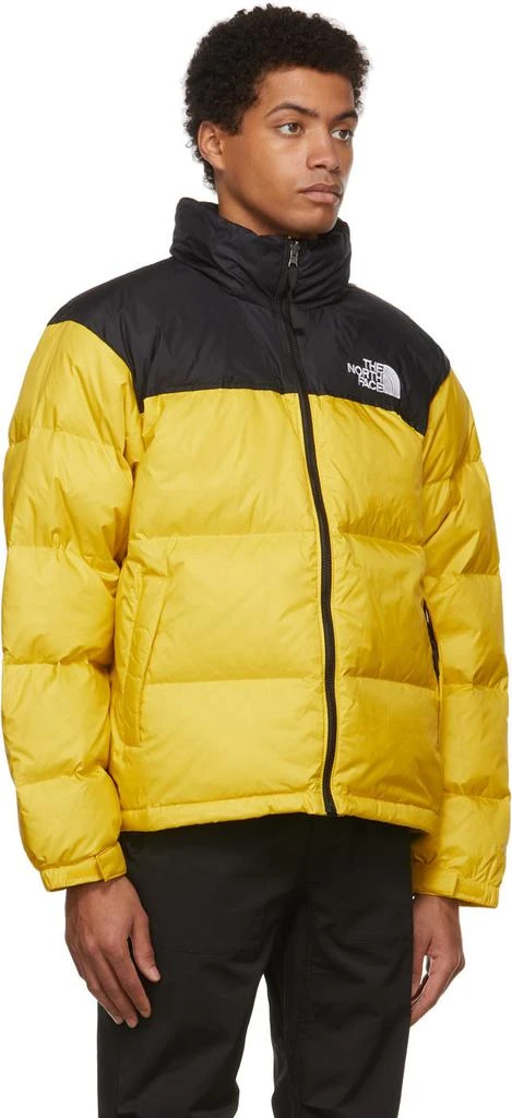 商品The North Face|男款 北面 1996 Nuptse 复古羽绒服 黑黄色,价格¥1680,第2张图片详细描述