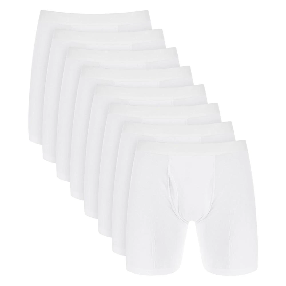 商品Club Room|Men's Boxer Briefs, 8-Pack, Created for Macy's,价格¥151,第1张图片