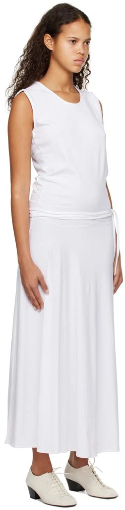 商品Lemaire|White Belted Midi Dress,价格¥980,第2张图片详细描述