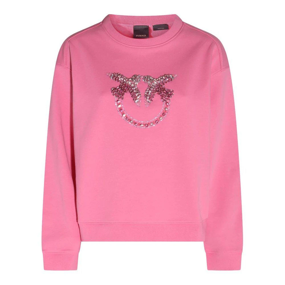 商品PINKO|Pinko Love Birds Embellished Sweatshirt,价格¥887,第1张图片