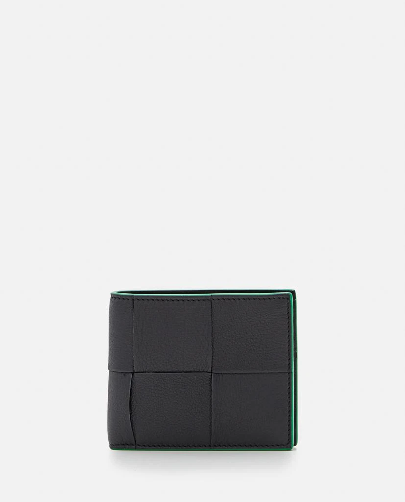商品Bottega Veneta|LEATHER BILLFOLD WALLET INTRECCIO GRANDE,价格¥4078,第1张图片