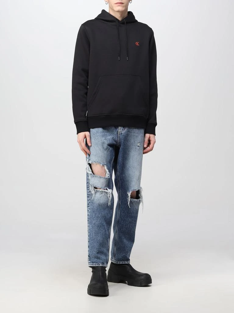 商品Calvin Klein|Calvin Klein Jeans hoodie with mini logo,价格¥377,第2张图片详细描述