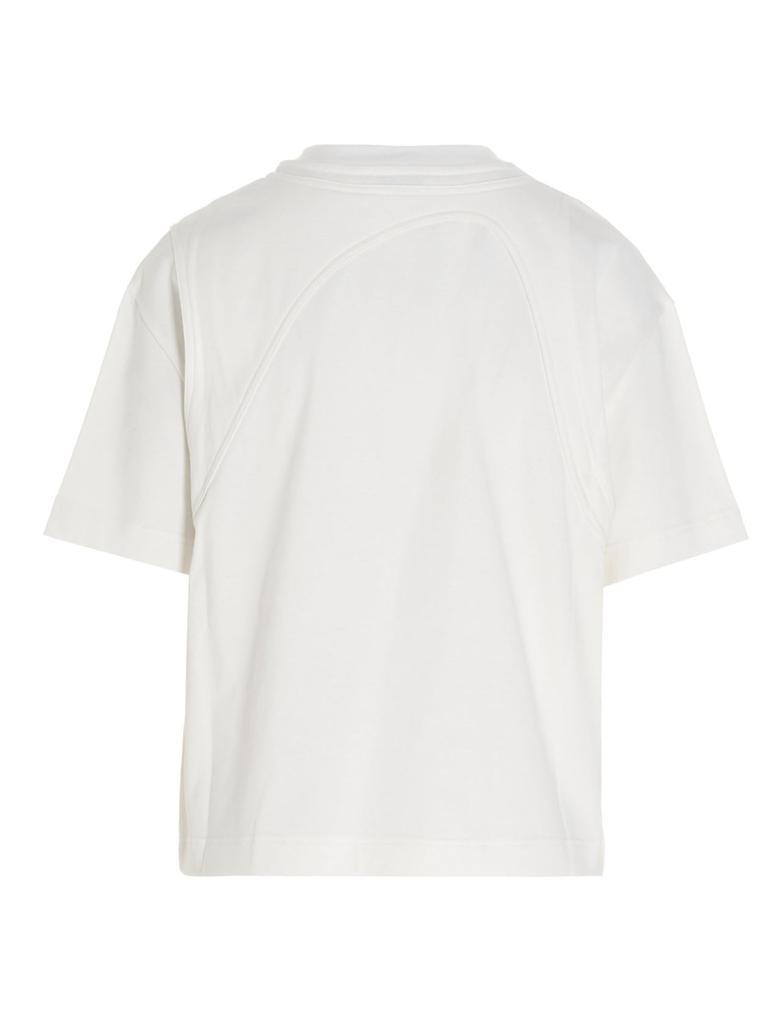 商品Alexander McQueen|Logo embroidery T-shirt,价格¥1754,第4张图片详细描述