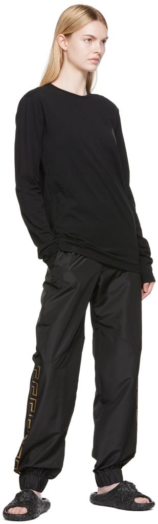 Black Polyester Sport Pants商品第4张图片规格展示