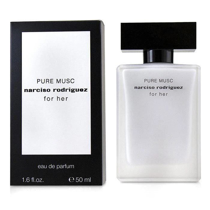 商品Narciso Rodriguez|纳茜素 (纳西索·罗德里格斯) 精纯麝香女士香水(白瓶)  50ml/1.6oz,价格¥529,第1张图片