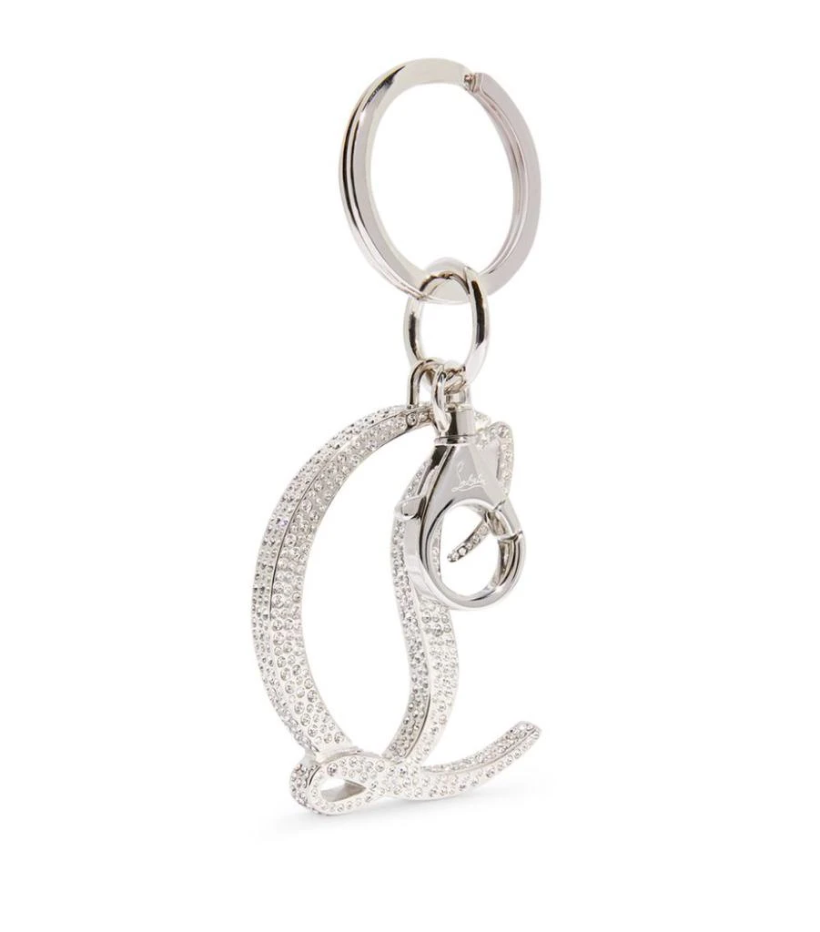 商品Christian Louboutin|CL Logo Strass Keyring,价格¥5294,第2张图片详细描述