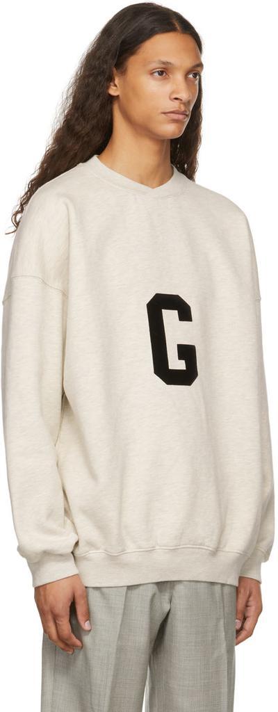 商品Fear of god|Off-White 'G' Logo Crewneck Sweatshirt,价格¥3984,第4张图片详细描述
