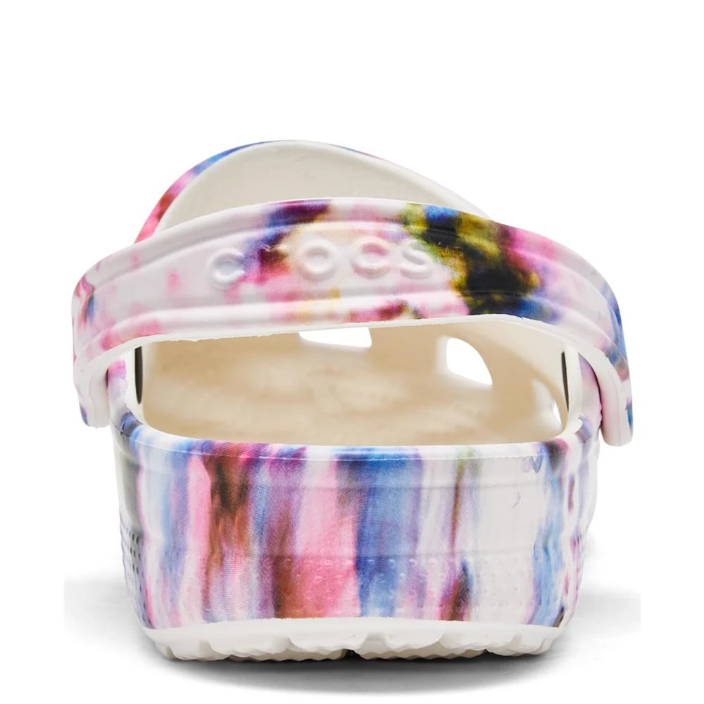 商品Crocs|Men's and Women's Classic Tie Dye Clogs from Finish Line,价格¥263,第4张图片详细描述