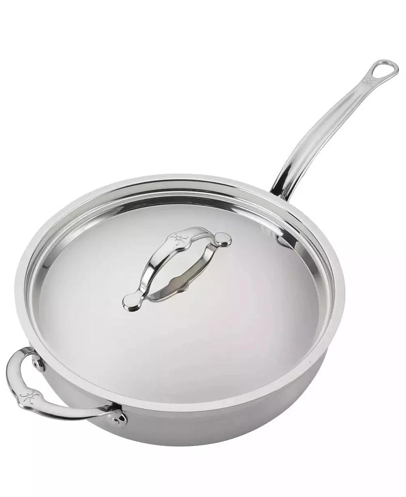 商品Hestan|ProBond® Clad Stainless Steel 5-Quart Covered Essential Pan with Helper Handle,价格¥2073,第2张图片详细描述