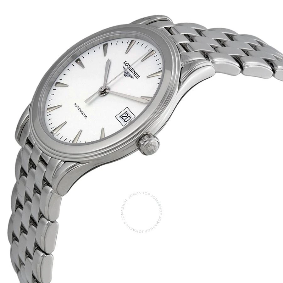 商品Longines|Flagship Automatic White Dial Men's Watch L4.774.4.12.6,价格¥5914,第2张图片详细描述