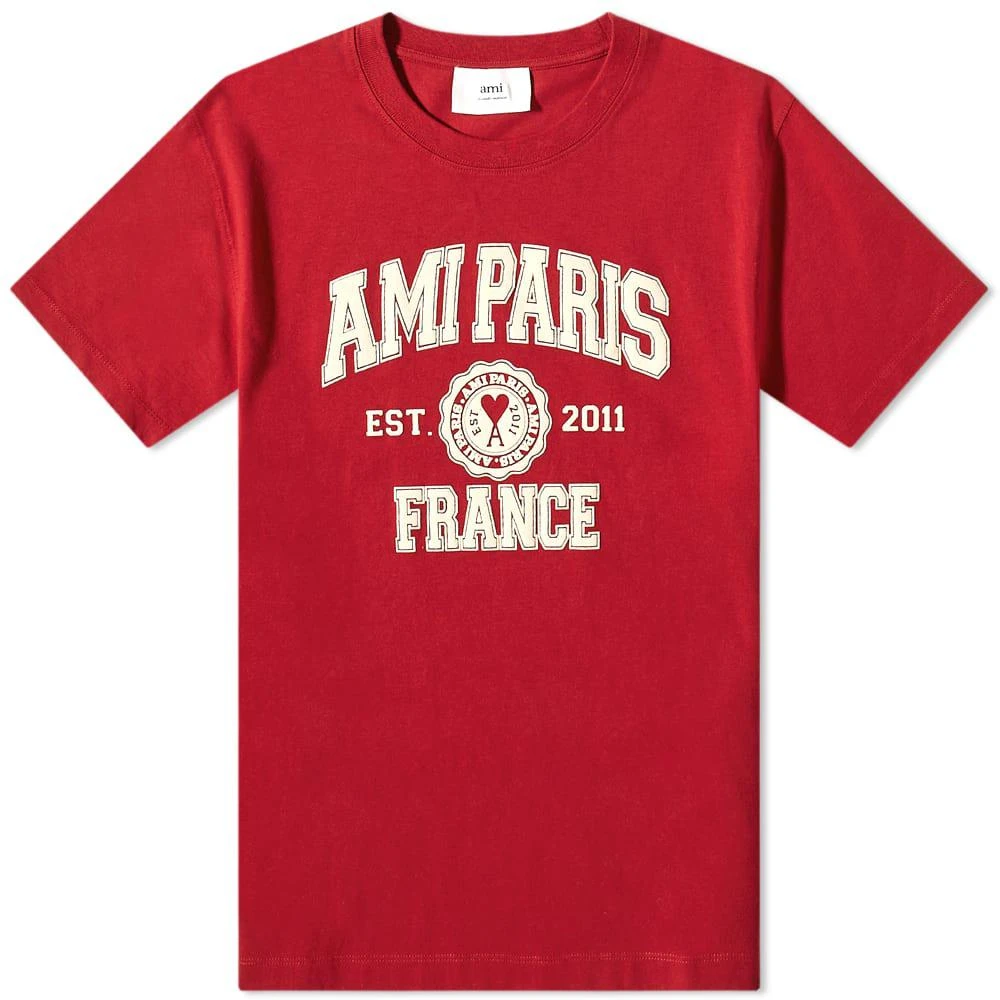 商品AMI|AMI Paris FR T-Shirt,价格¥469,第1张图片