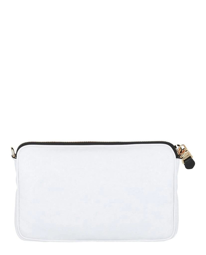 商品Moschino|Logo Leather Clutch Bag,价格¥3752,第5张图片详细描述