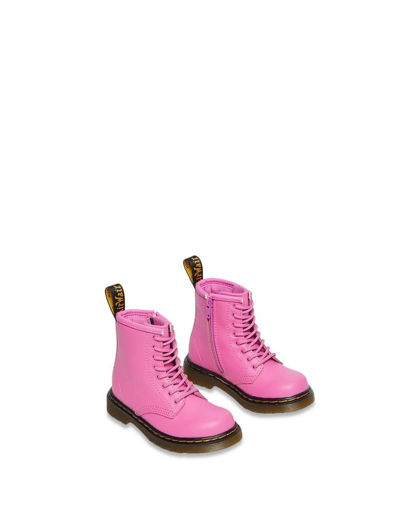 商品Dr. Martens|Girls' 1460 Junior Thrift Pink Combat Boots - Toddler, Little Kid, Big Kid,价格¥473-¥655,第1张图片