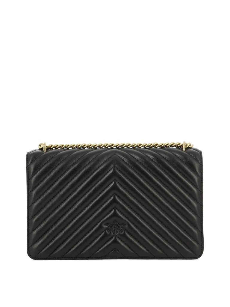 商品PINKO|Pinko Classic Love One Chevron Crossbody Bag,价格¥1511,第2张图片详细描述