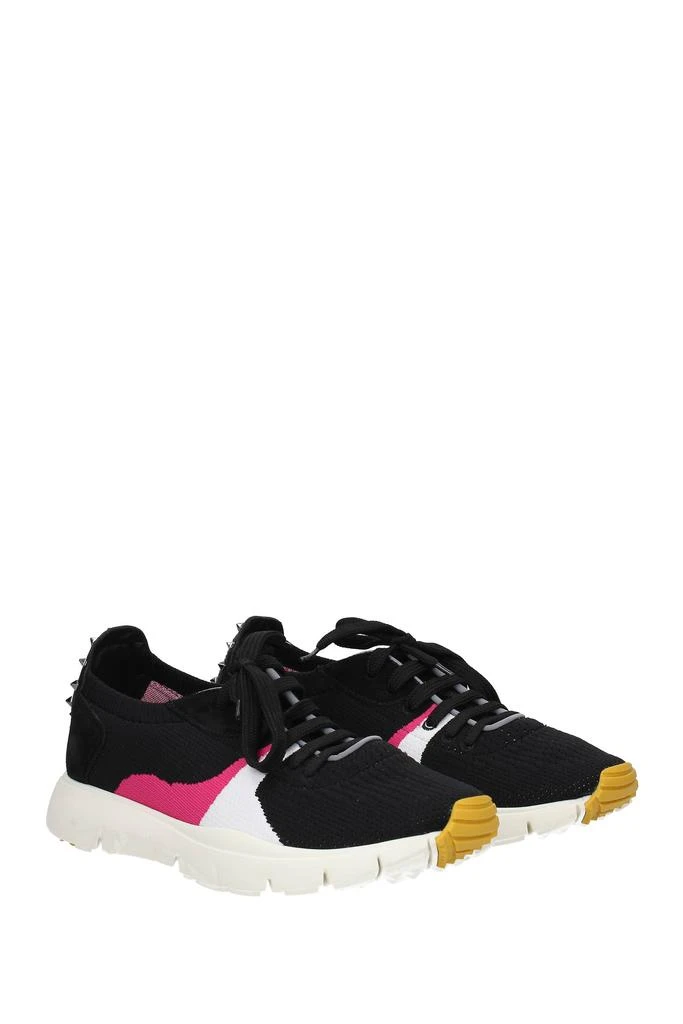 商品Valentino|Sneakers Fabric Black,价格¥2157,第2张图片详细描述