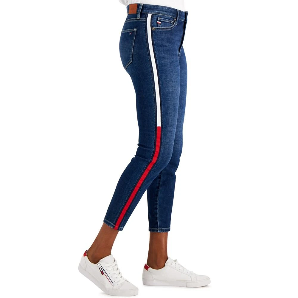 商品Tommy Hilfiger|Women's Tribeca TH Flex Side Tape Skinny Jeans,价格¥224,第3张图片详细描述