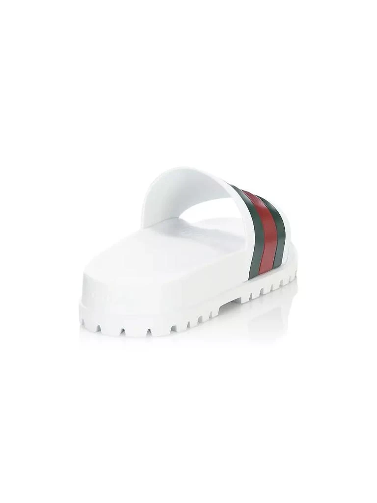 商品Gucci|Web Slide Sandals,价格¥2997,第3张图片详细描述