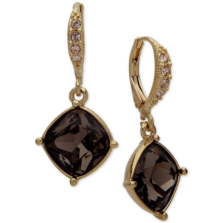 商品Givenchy|Gold-Tone Colored Stone Drop Earrings,价格¥143,第1张图片