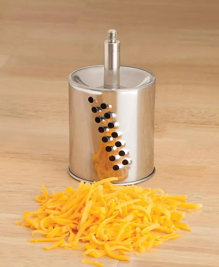 商品Fante's|Suction Base Cheese Grater with 2 Grating Drums, The Italian Market Original since 1906,价格¥419,第3张图片详细描述