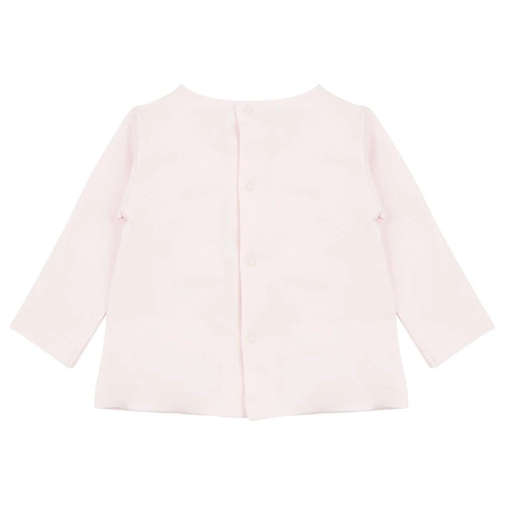 商品Laranjinha|Pink & White Poplin Bib 2 Piece Set,价格¥170,第4张图片详细描述