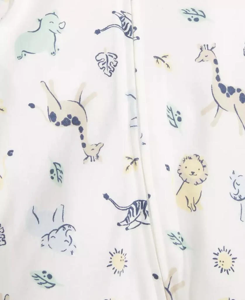 商品First Impressions|Baby Boys Safari Footed Coverall, Created for Macy's,价格¥72,第2张图片详细描述