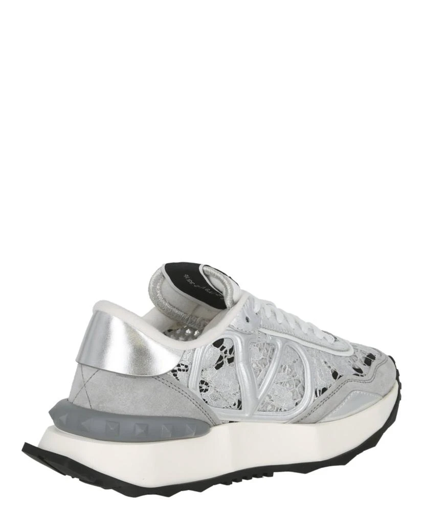 商品Valentino|Lace and Mesh Lacerunner Sneaker,价格¥3688,第3张图片详细描述