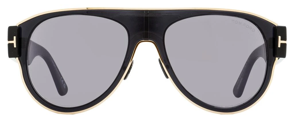 商品Tom Ford|Tom Ford Men's Lyle-02 Sunglasses TF1074 01C Black/Gold 58mm,价格¥1468,第2张图片详细描述