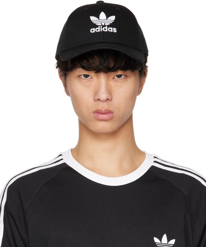 商品Adidas|Black Trefoil Baseball Cap,价格¥105,第1张图片