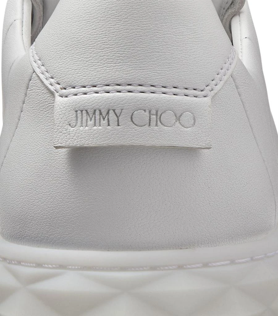 商品Jimmy Choo|Diamond Light Leather Sneakers,价格¥4986,第3张图片详细描述