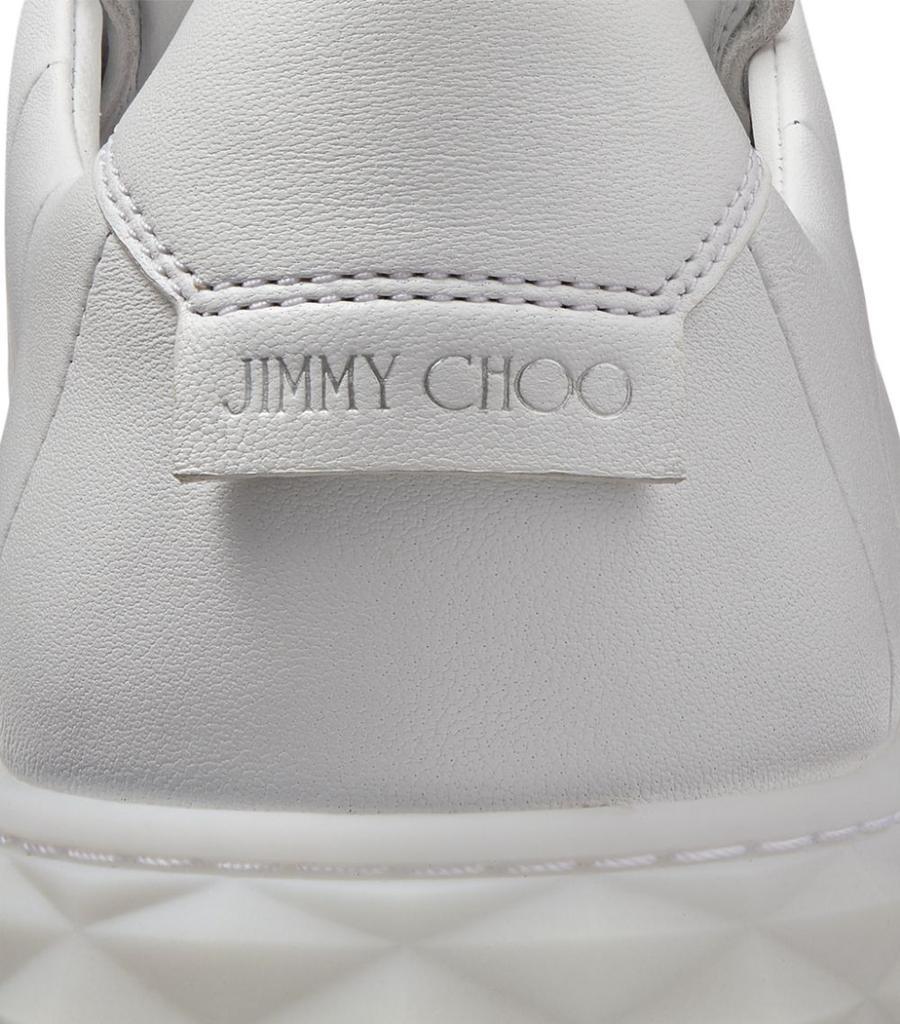 商品Jimmy Choo|Diamond Light Leather Sneakers,价格¥4488,第5张图片详细描述