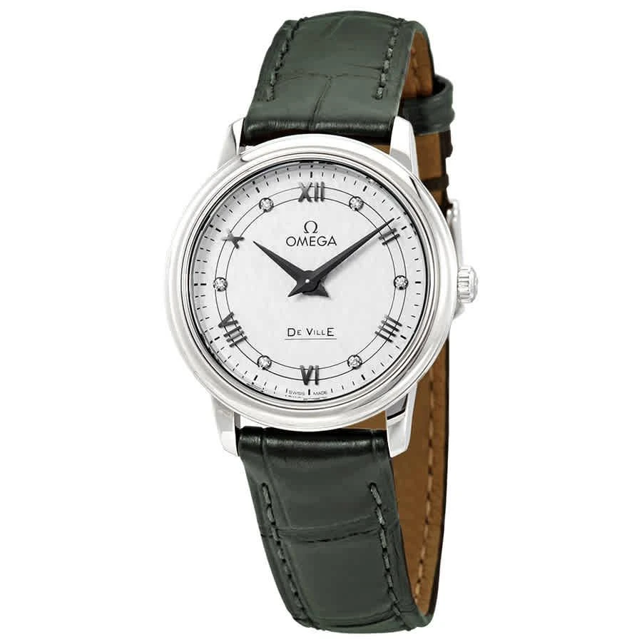商品Omega|De Ville Prestige White Silvery Diamond Dial Ladies Watch 424.13.27.60.52.002,价格¥15512,第1张图片