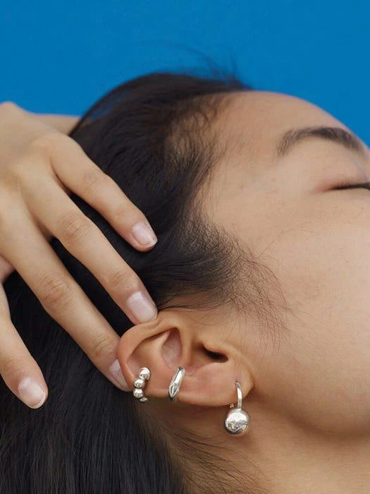 商品MONDAY EDITION|Silver 925 Kettle Bell Earrings,价格¥771,第2张图片详细描述