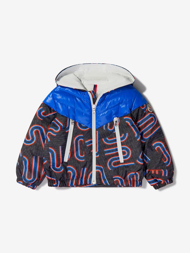 商品Moncler|Moncler Black Baby Boys Down Padded Billoro Jacket,价格¥2763,第1张图片