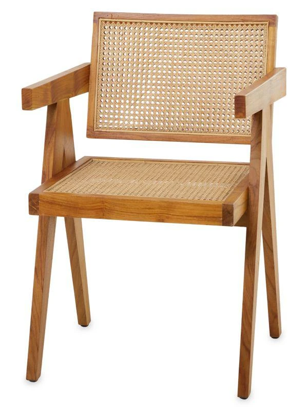 商品Primrose Valley|Teak Wood & Jute Chair,价格¥3867,第1张图片