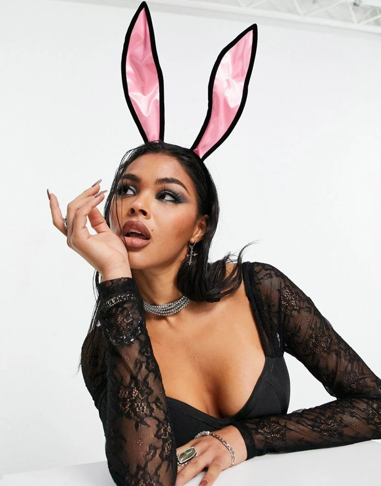 商品ASOS|ASOS DESIGN headband with bunny ears,价格¥39,第1张图片