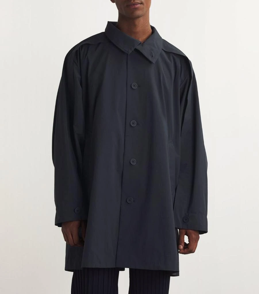 商品Homme Plissé Issey Miyake|Mid-Length Raincoat,价格¥8276,第3张图片详细描述