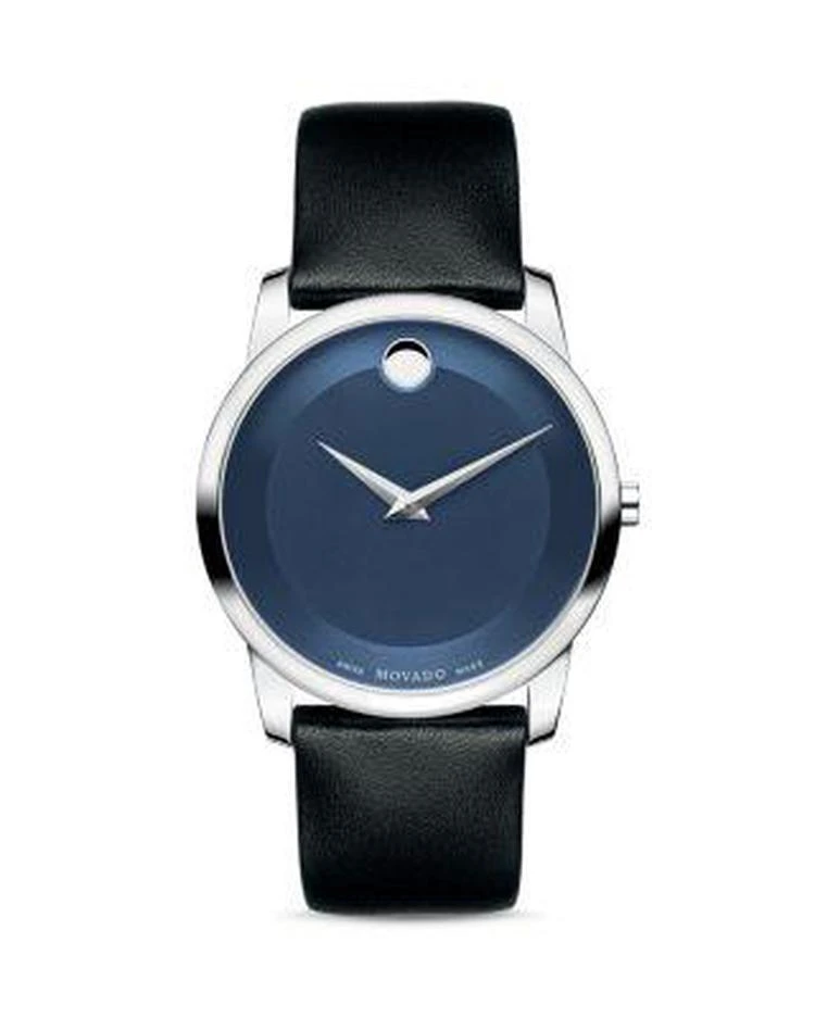 商品Movado|Museum Classic Watch with Leather Strap, 40mm,价格¥3665,第1张图片