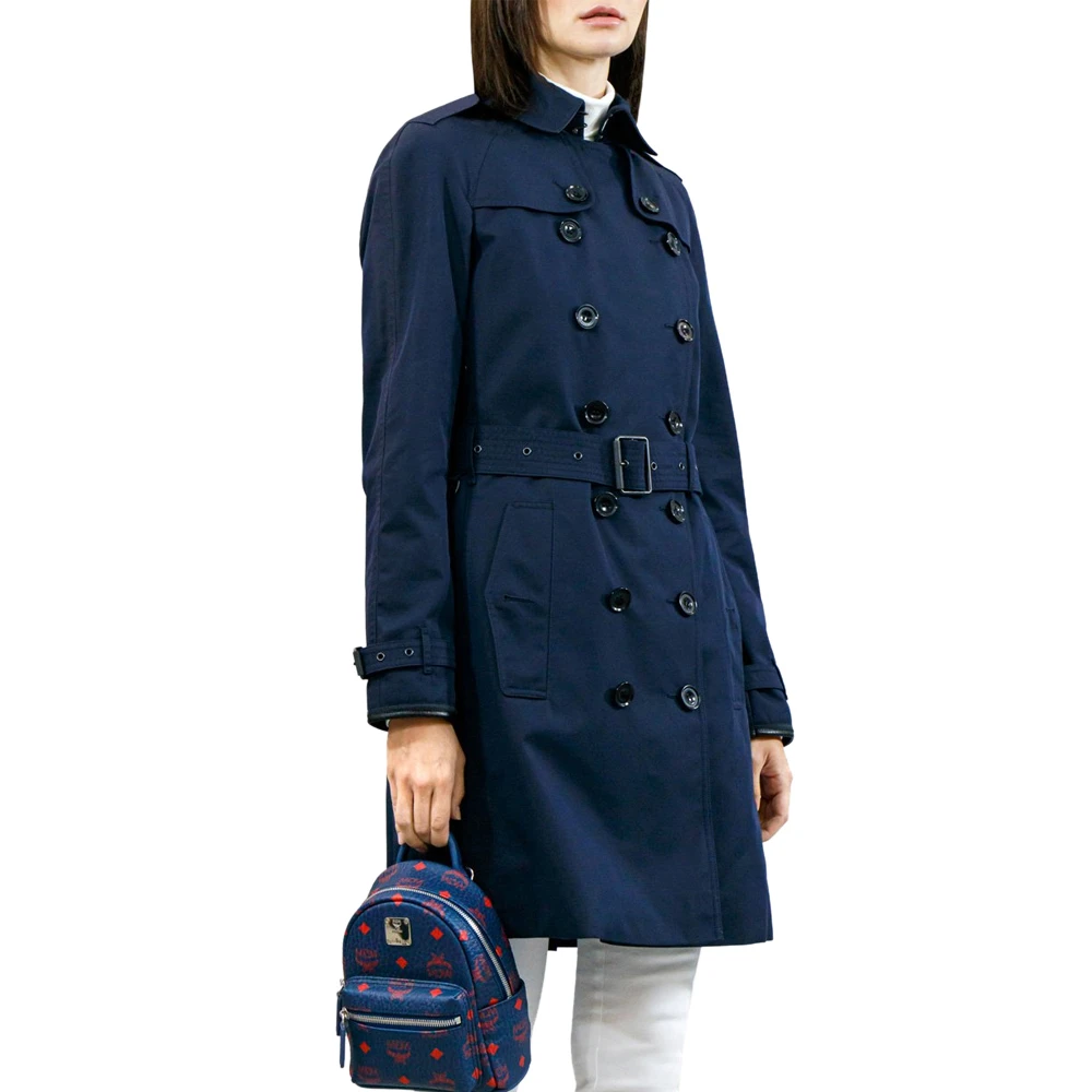 BURBERRY 海军蓝色女士风衣 3946321 商品