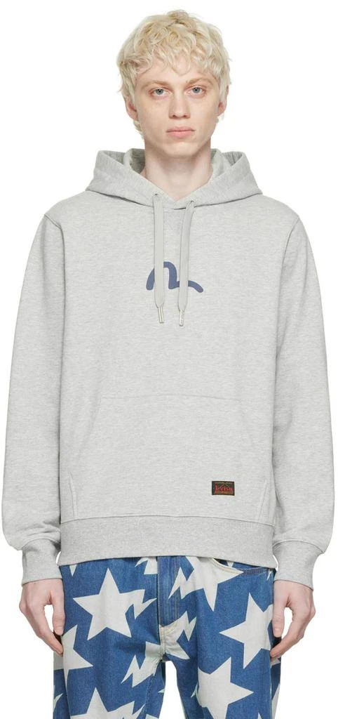 商品Evisu|灰色棉质连帽衫,价格¥2294,第1张图片