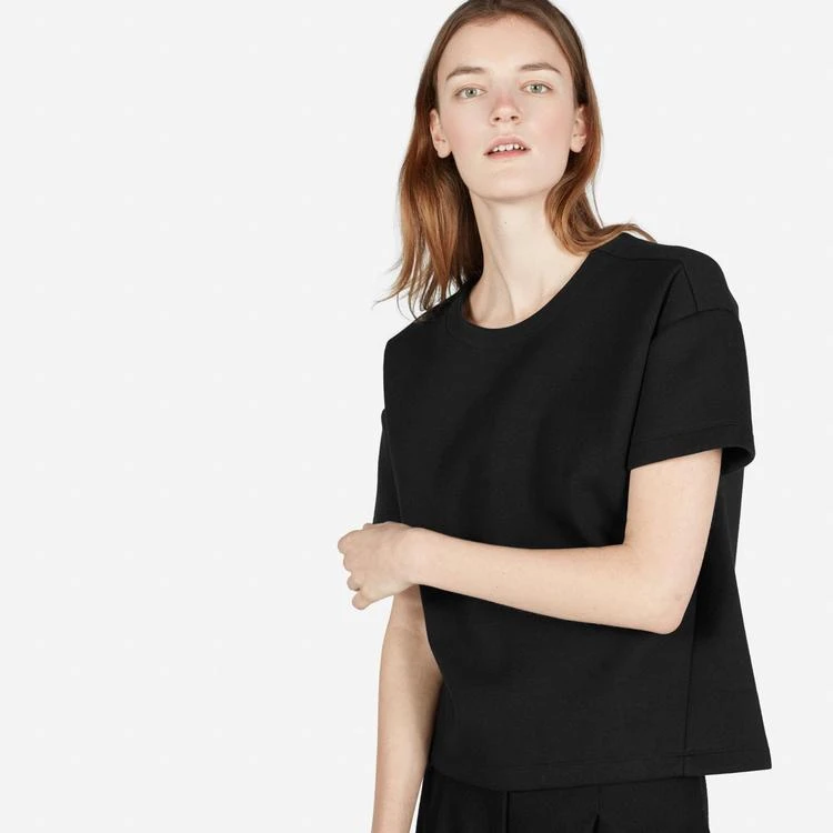 商品Everlane|The Street Fleece Short-Sleeve Sweatshirt,价格¥163,第3张图片详细描述
