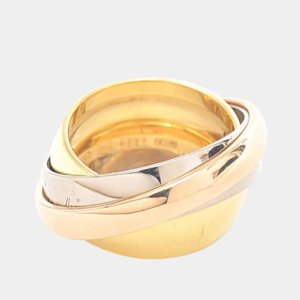 商品[二手商品] Cartier|Cartier Vintage Must Essence 18K Yellow Gold Rose Gold and White Gold Ring EU 50,价格¥12650,第2张图片详细描述